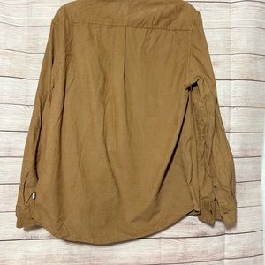 Premium vintage SK corduroy button front shirt for men size M
